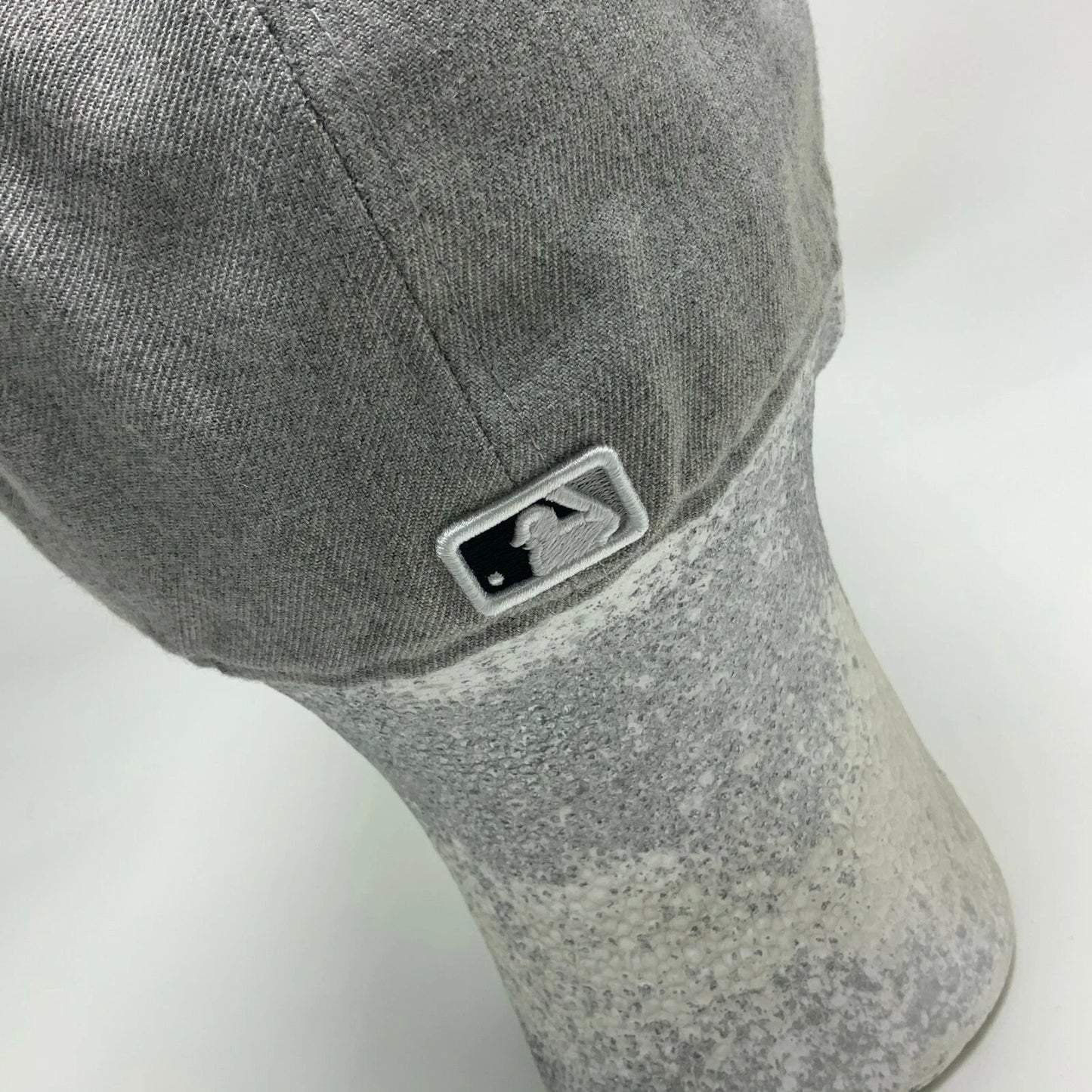 New Era Cap MLB NY Yankees Heather Grey Navy Leopard 59FIFTY Hat