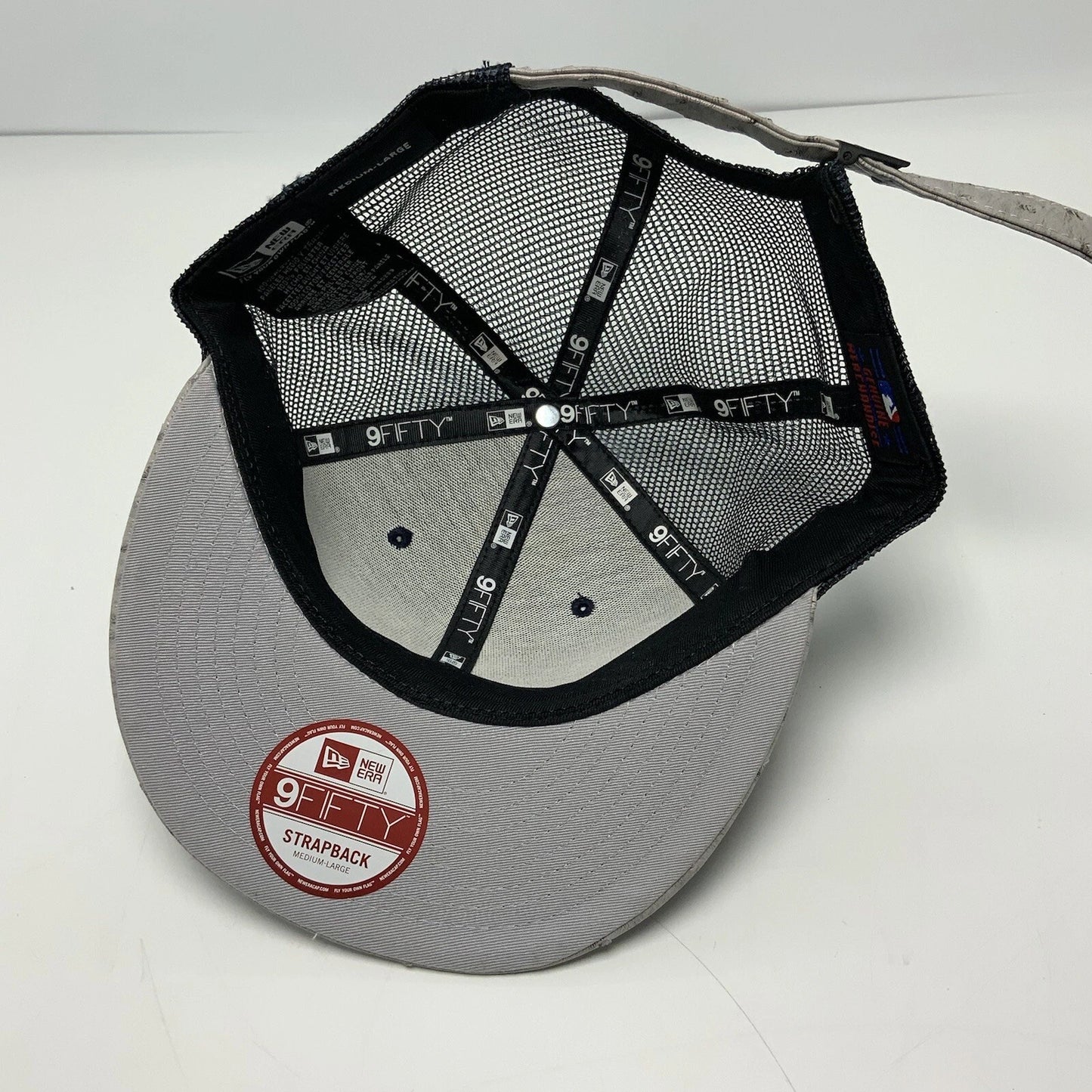 New Era Cap MLB NY Yankees Navy | Grey 9FIFTY Snapback Hat