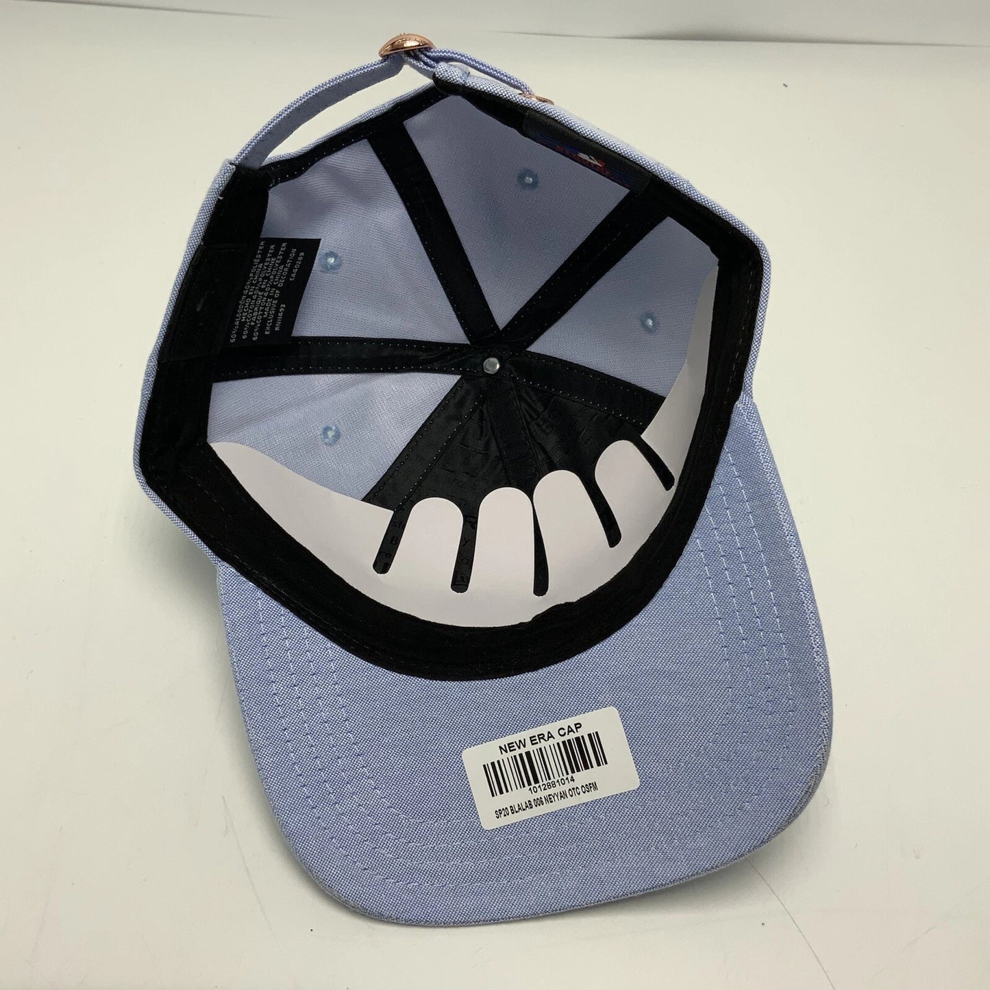 New Era Cap MLB NY Yankees Baby Blue 9TWENTY Snapback Hat
