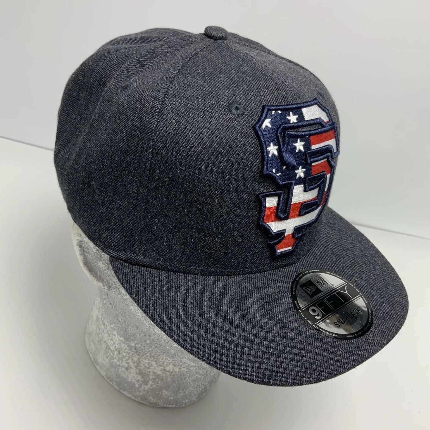 Men's New Era Cap MLB San Francisco Giants Charcoal Grey 9FIFTY Snapback Hat