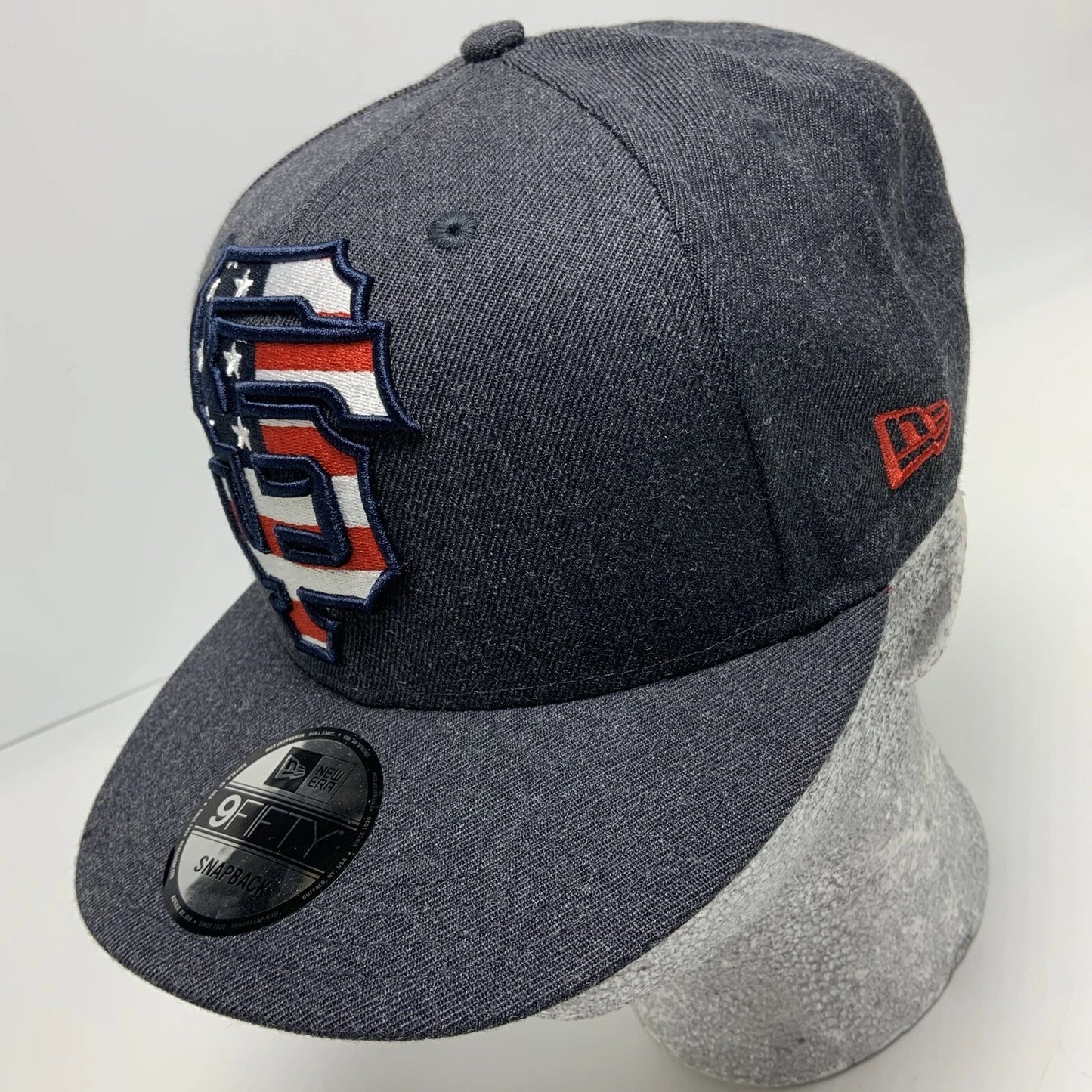 Men's New Era Cap MLB San Francisco Giants Charcoal Grey 9FIFTY Snapback Hat