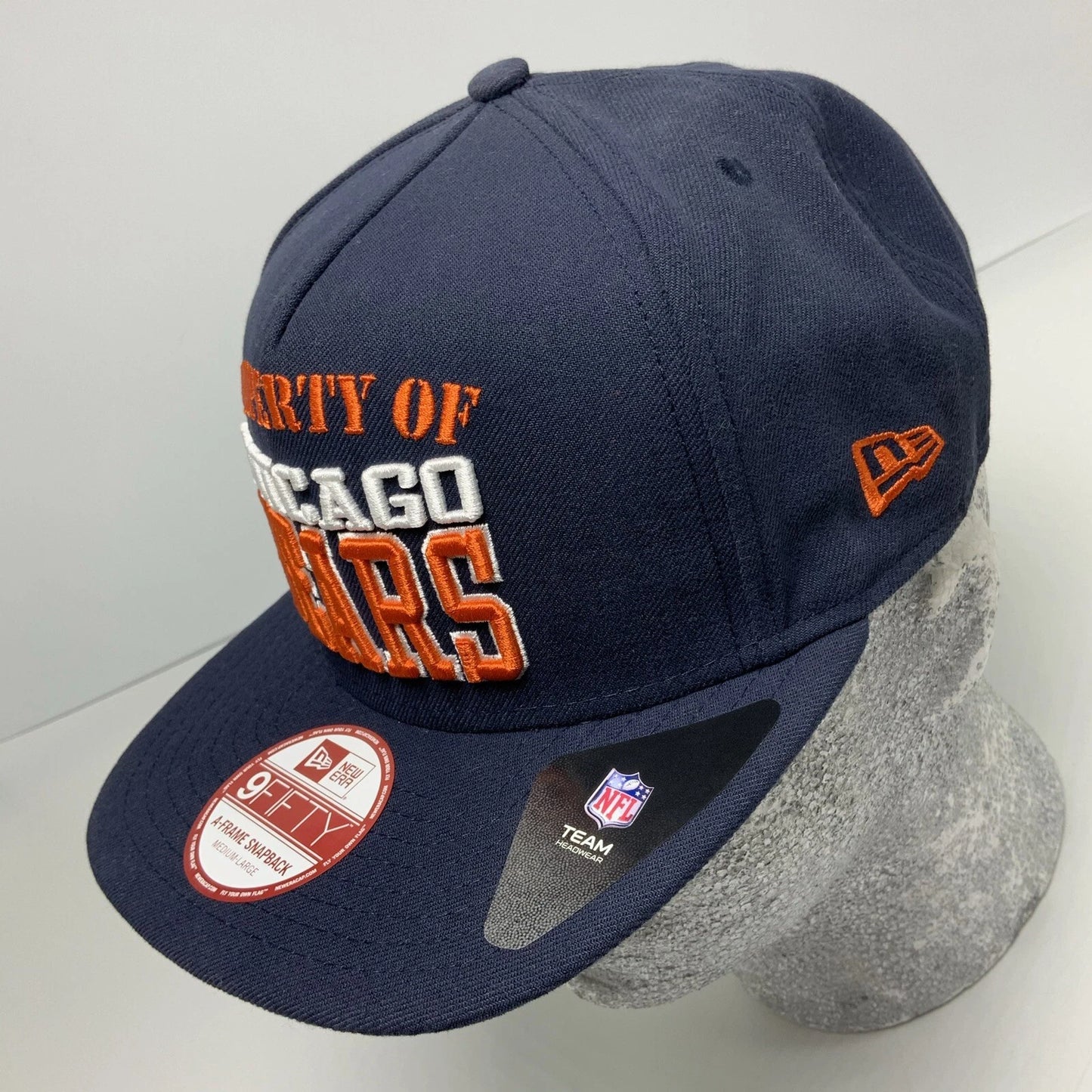 Men's New Era Cap NFL Chicago Bears Blue 9FIFTY Snapback Hat