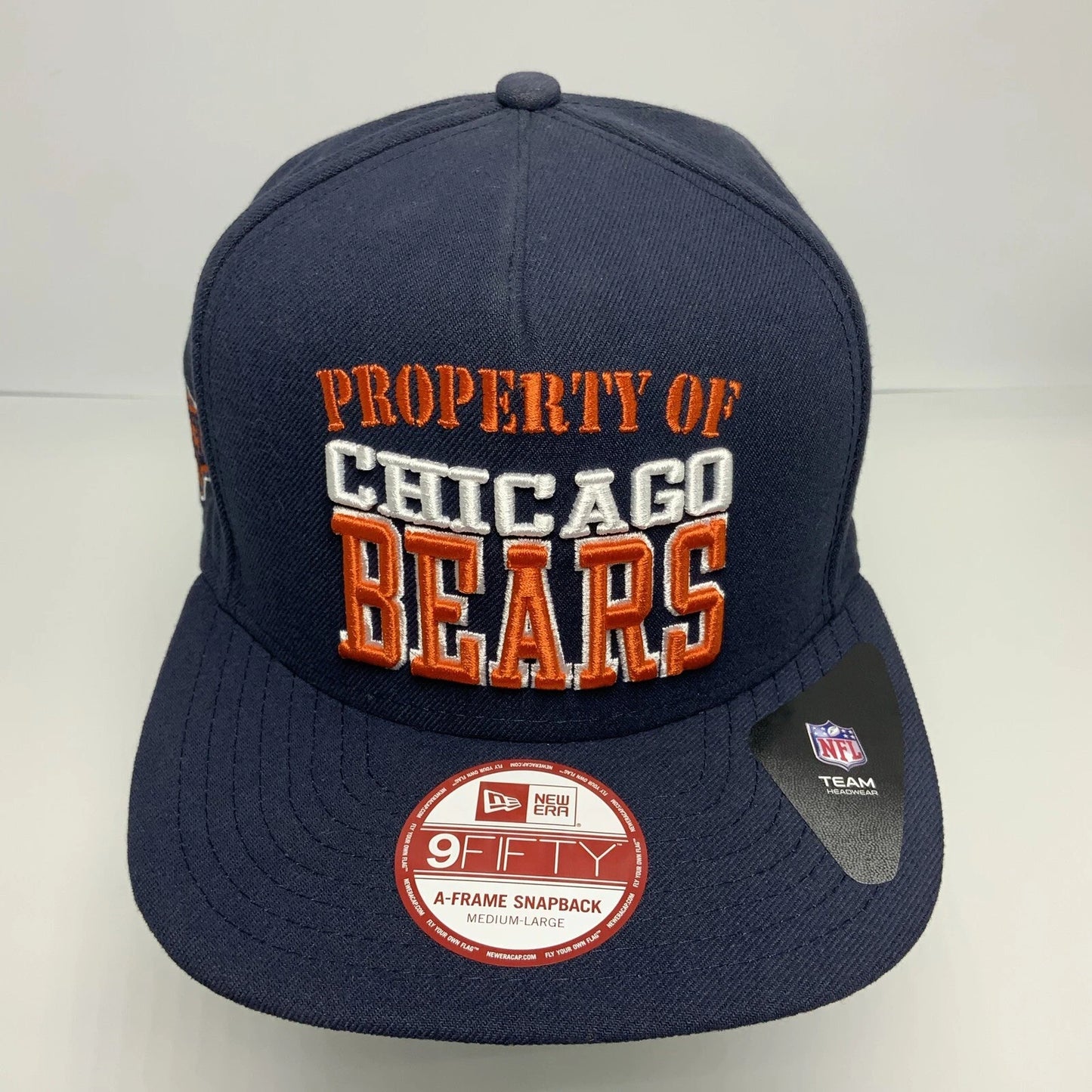 Men's New Era Cap NFL Chicago Bears Blue 9FIFTY Snapback Hat