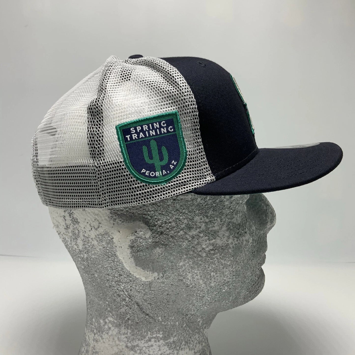 Men's New Era Cap NFL New Orleans Saints Navy White 9FIFTY Snapback Hat