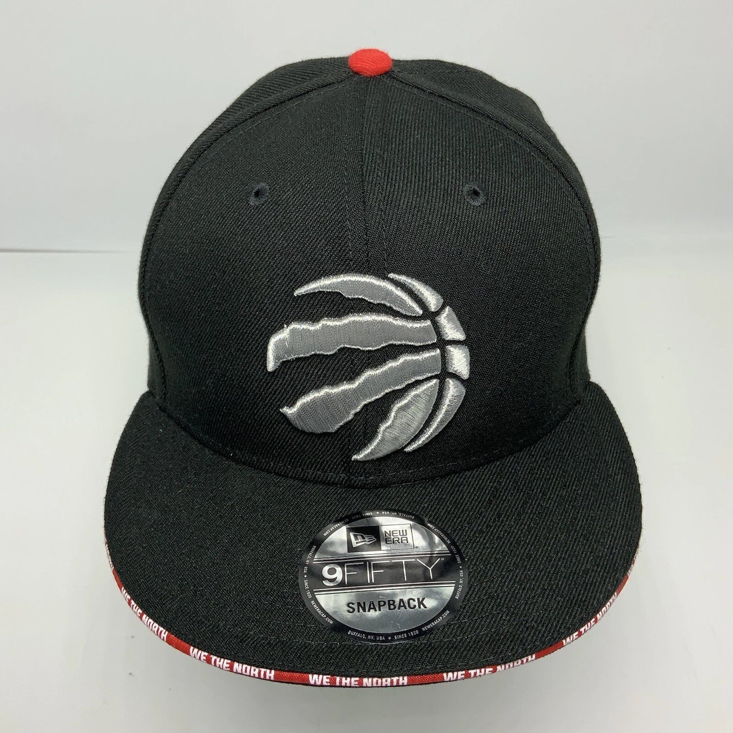 Men's New Era Cap NBA Toronto Raptors Black 9FIFTY Snapback Hat