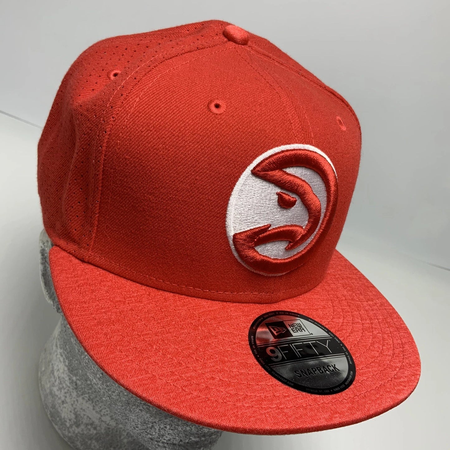 Men's New Era Cap NBA Atlanta Hawks Red | White Mesh 9FIFTY Snapback Hat