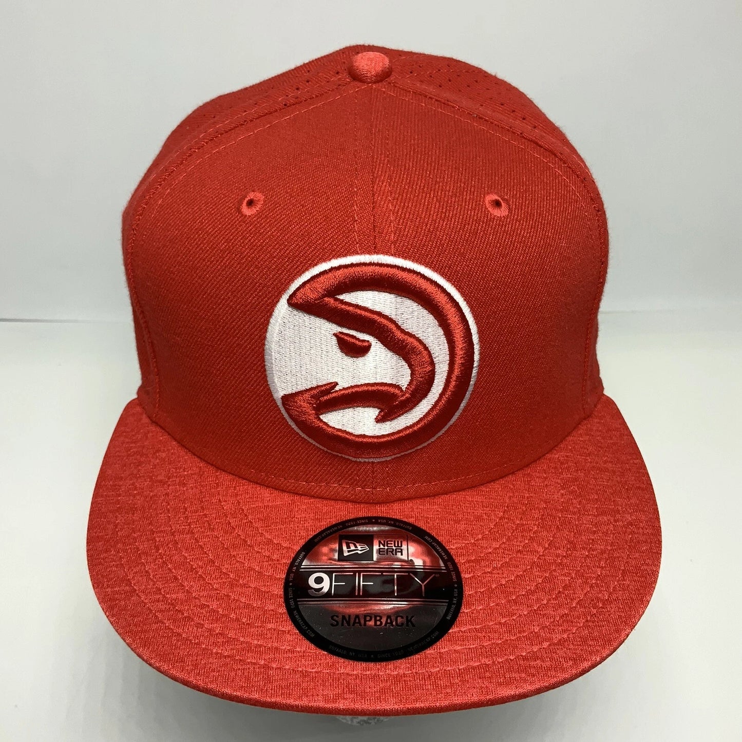 Men's New Era Cap NBA Atlanta Hawks Red | White Mesh 9FIFTY Snapback Hat