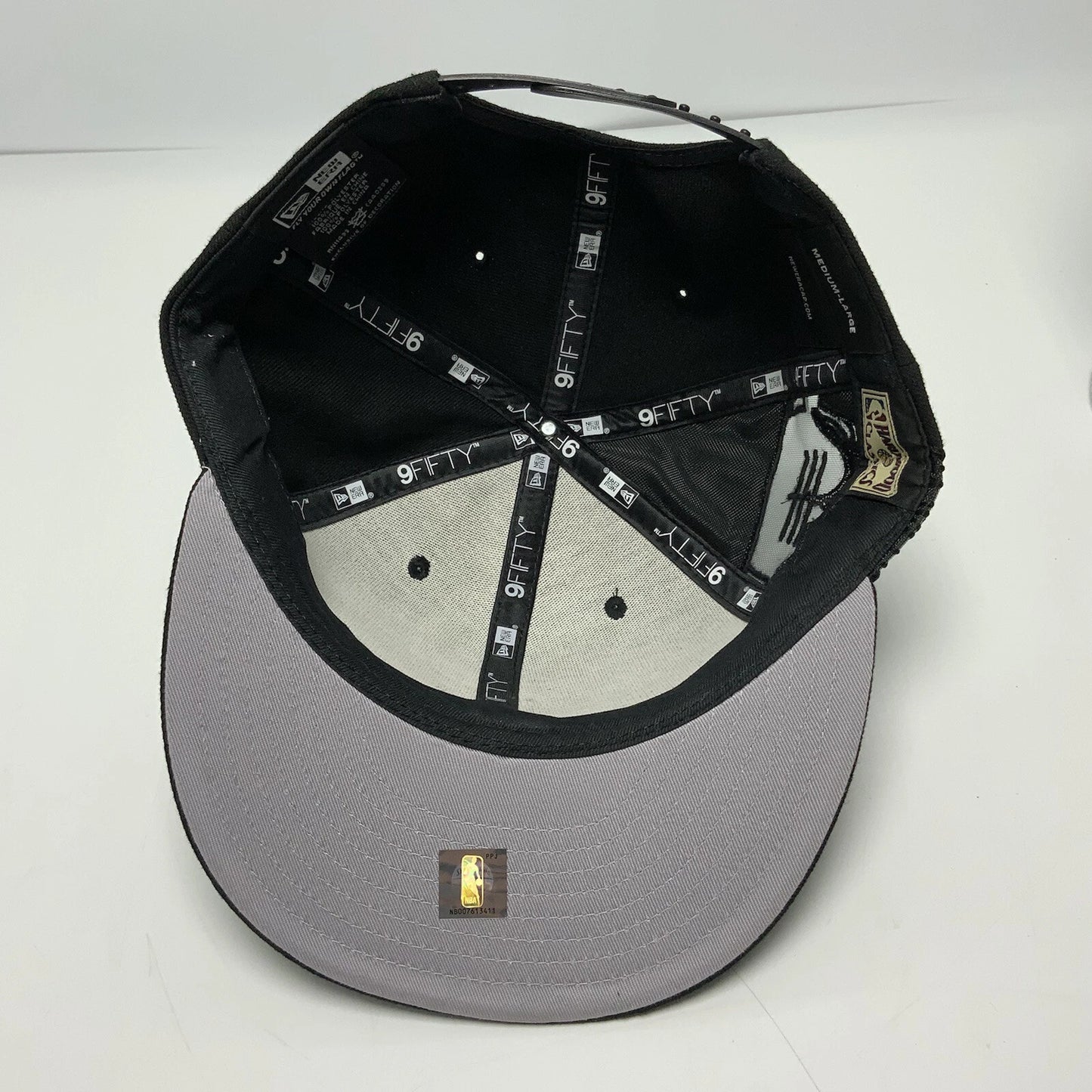 New Era Cap NBA Chicago Bulls Black 9FIFTY Snapback Hat