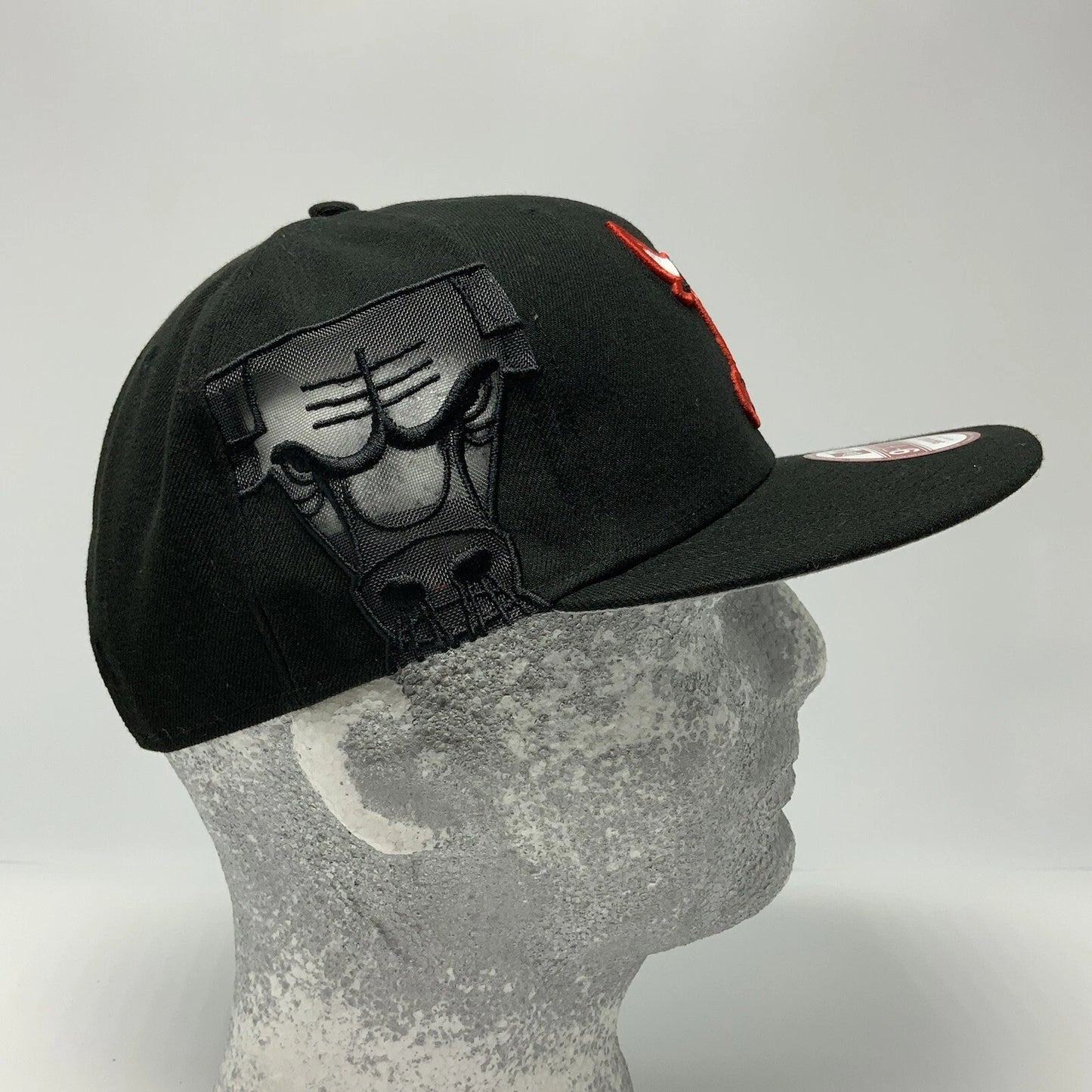 New Era Cap NBA Chicago Bulls Black 9FIFTY Snapback Hat