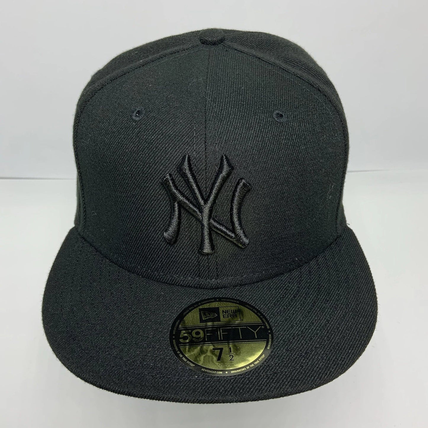 New Era Cap MLB NY Yankees Black 59FIFTY Snapback Hat
