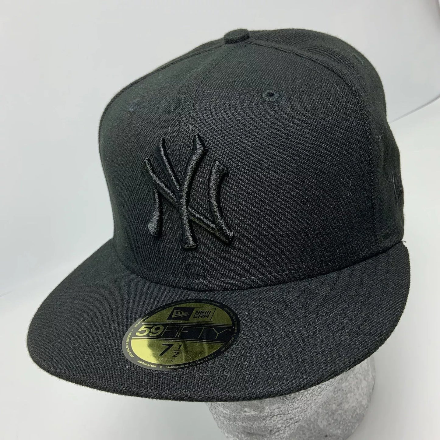 New Era Cap MLB NY Yankees Black 59FIFTY Snapback Hat