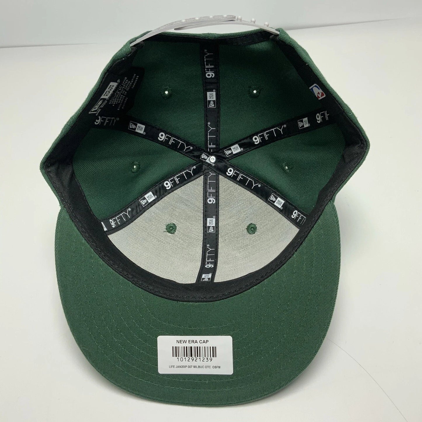 New Era Cap NBA Milwaukee Bucks Green 9FIFTY Snapback Hat