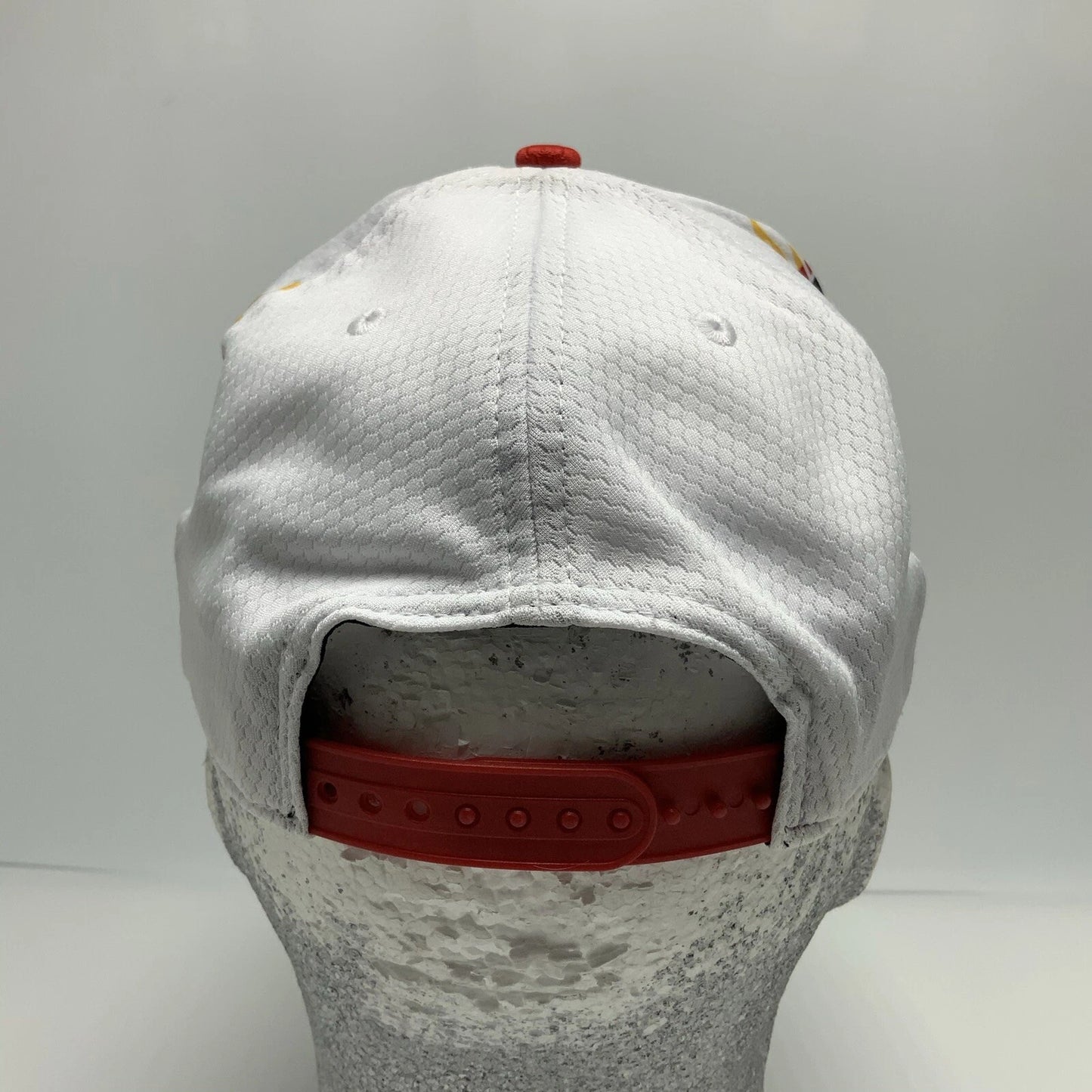 New Era Cap NBA Miami Heat White Red 9FIFTY Snapback Hat