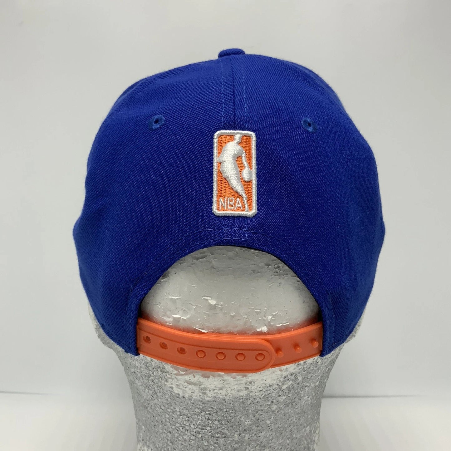 New Era Cap NBA NY Knicks Orange Royal Blue 9FIFTY SnapBack Hat