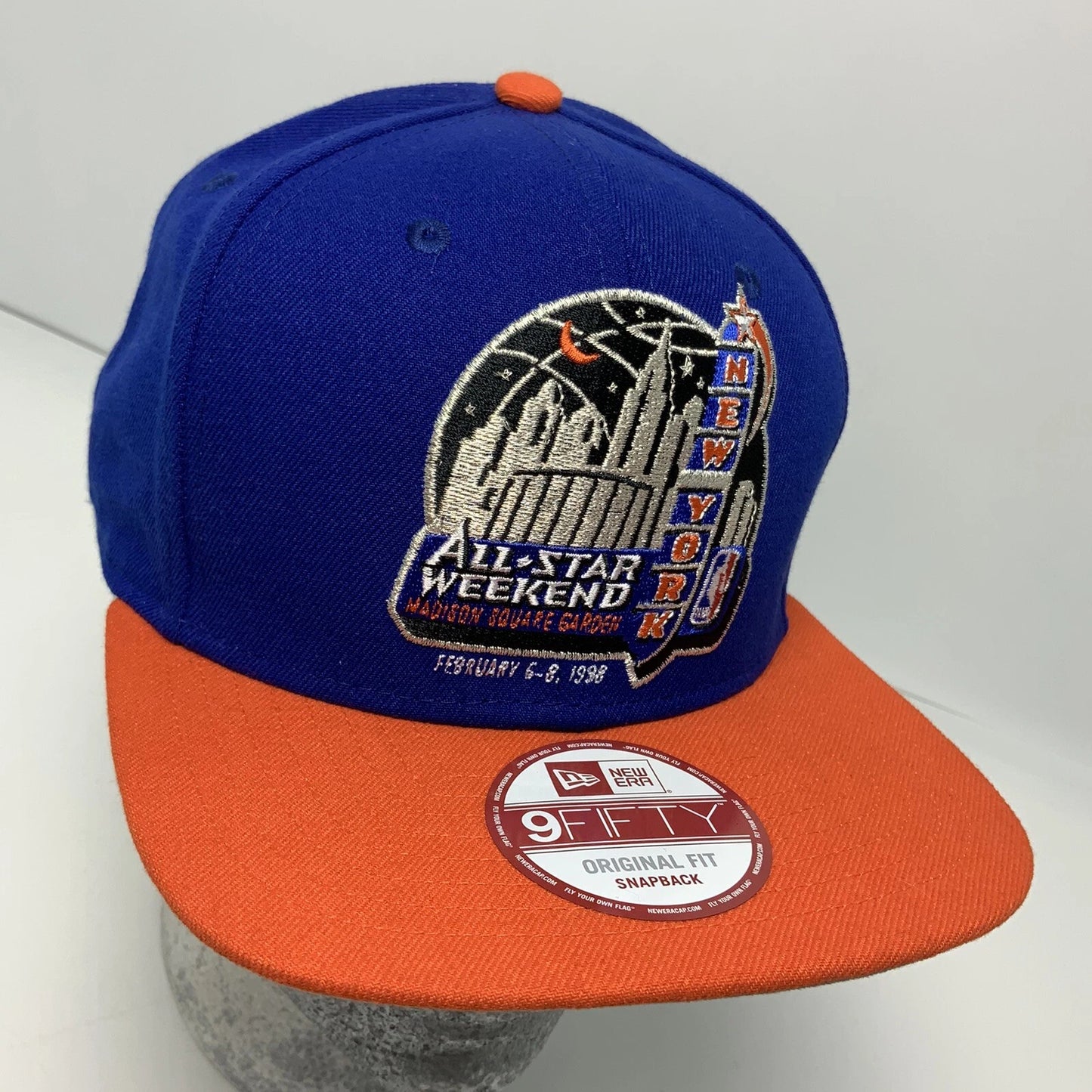 Men's New Era Cap NBA All Star New York Weekend Royal | Orange 9FIFTY Snapback