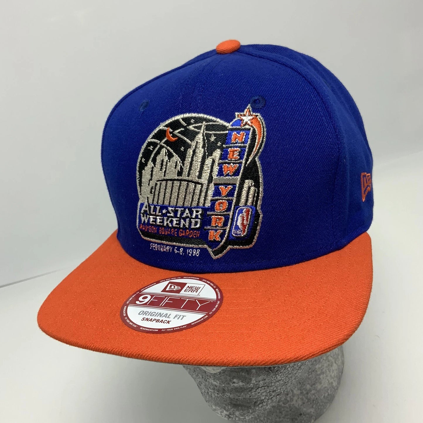 Men's New Era Cap NBA All Star New York Weekend Royal | Orange 9FIFTY Snapback