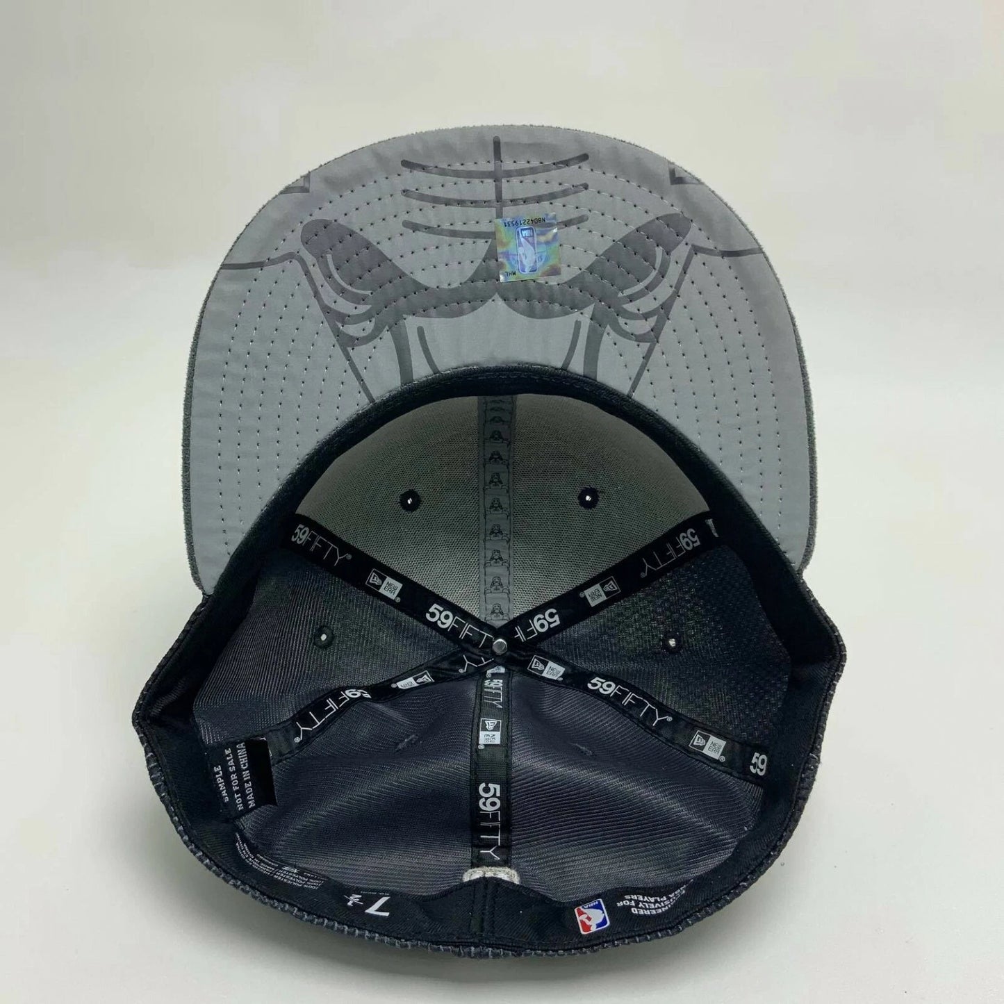 New Era Cap NBA All Chicago Bulls Black Grey 59FIFTY Hat