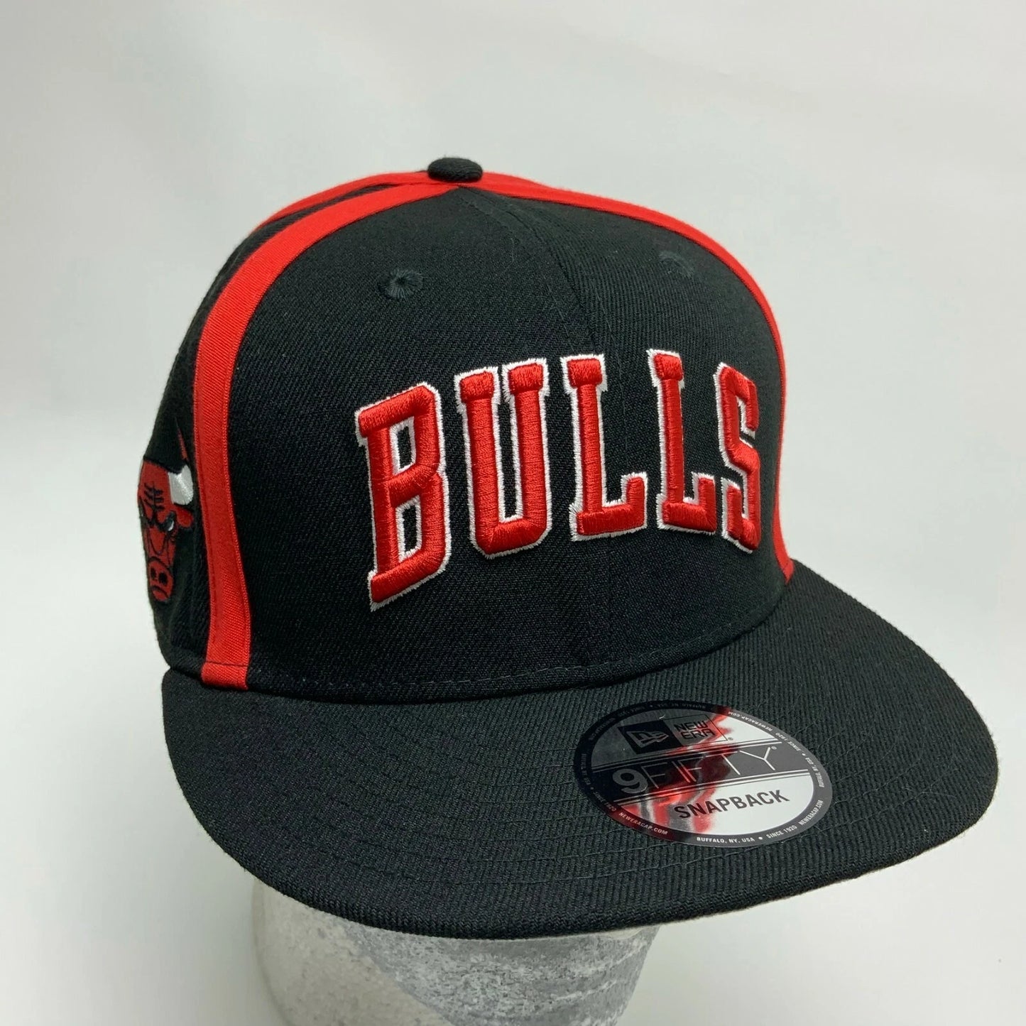 New Era Cap NBA All Chicago Bulls Black Red 9FIFTY Snapback Hat