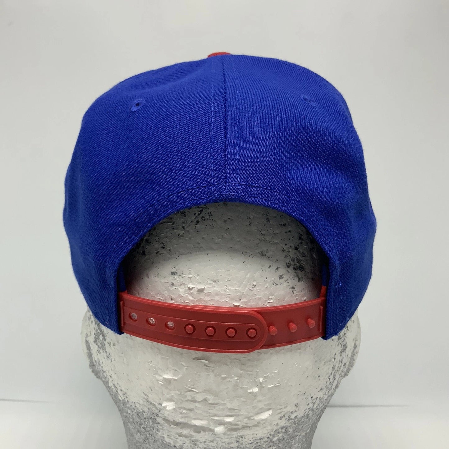 Men's New Era Cap NBA Philadelphia 76ers Royal Blue Red 9FIFTY Snapback Hat