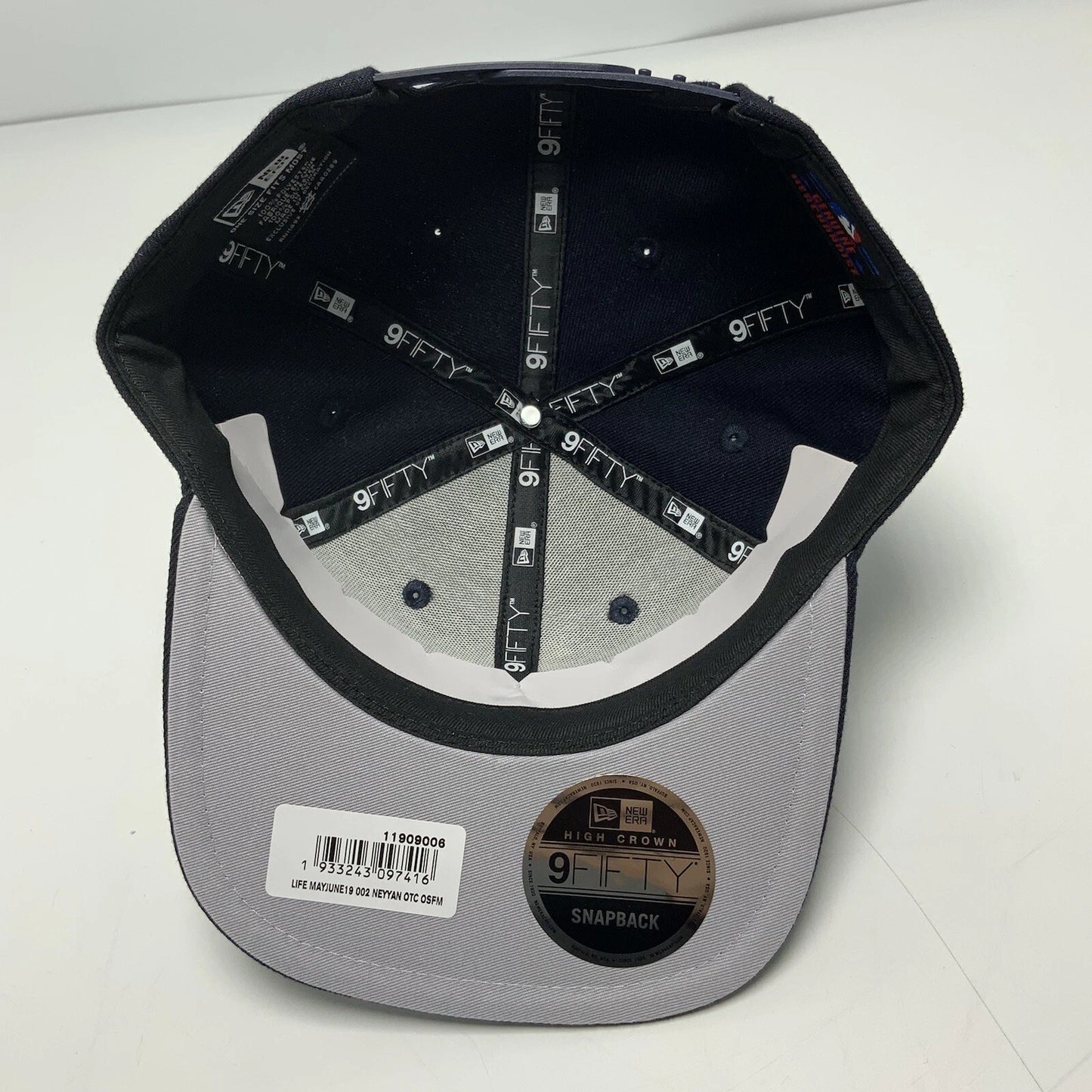 New Era Cap MLB NY Yankees Navy | White 9FIFTY Snapback Hat