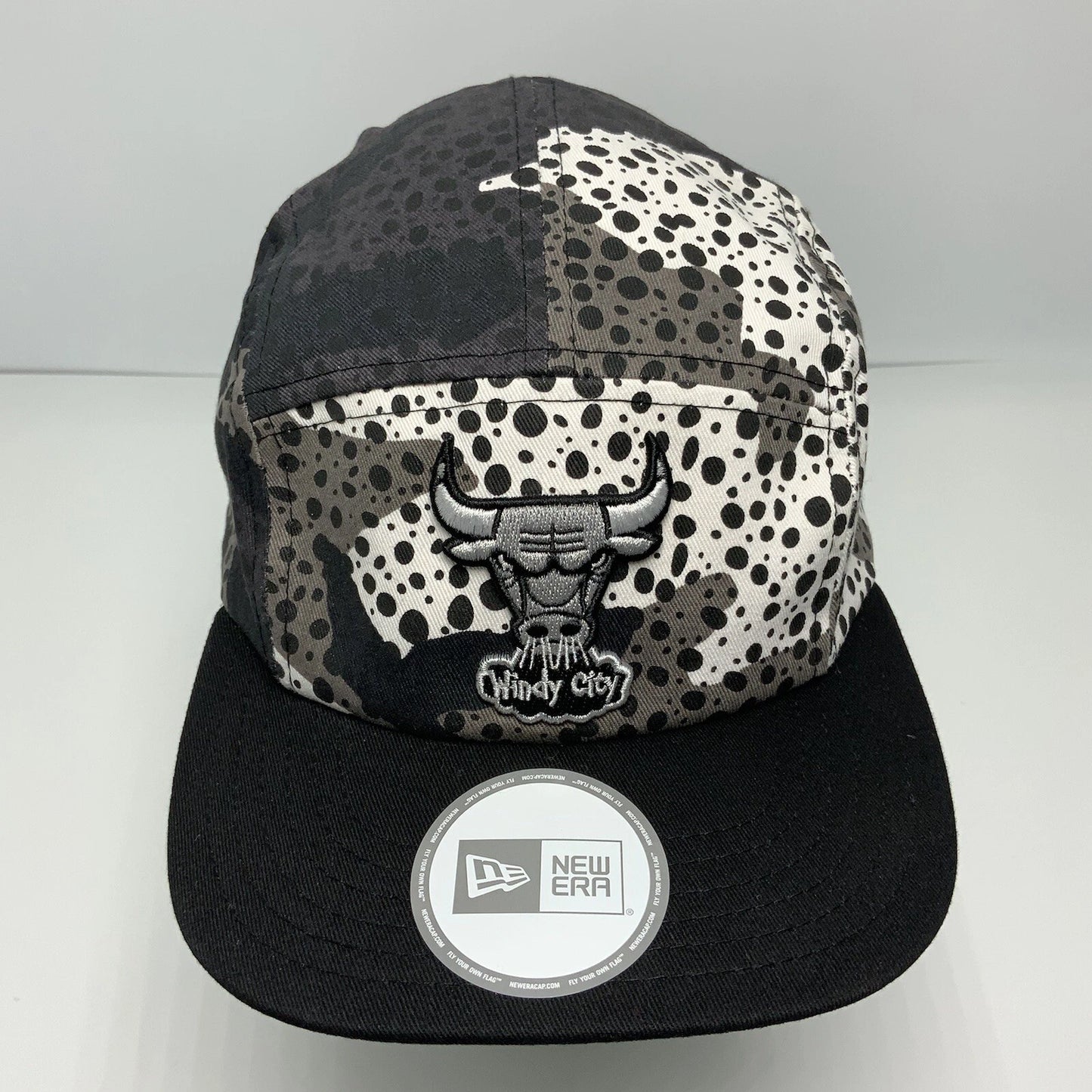 New Era Cap NBA Chicago Bulls Black | White 9FIFTY Snapback Hat