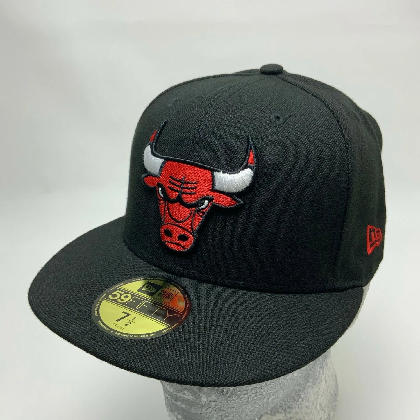 New Era Cap NBA All Chicago Bulls Black Red 59FIFTY Hat