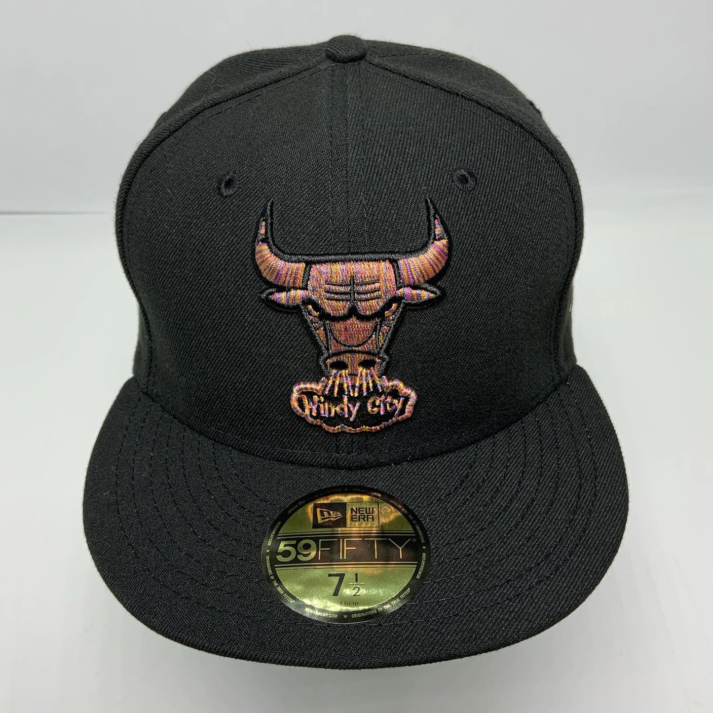 New Era Cap NBA Chicago Bulls Black 59FIFTY Hat