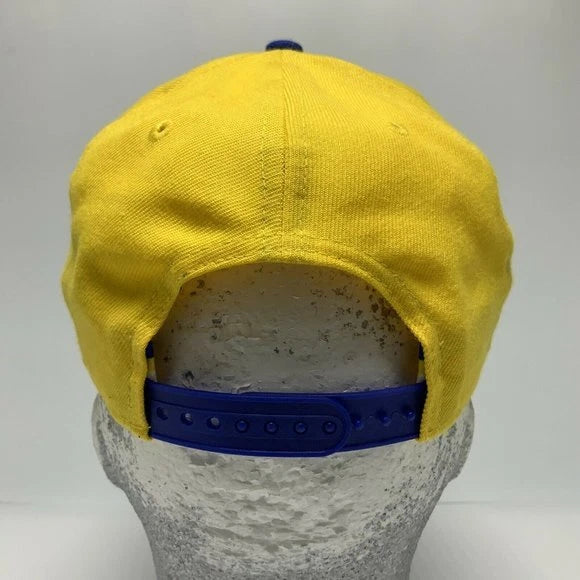 Men's New Era Cap Yellow | Royal Blue Golden State Warriors 9FIFTY NBA