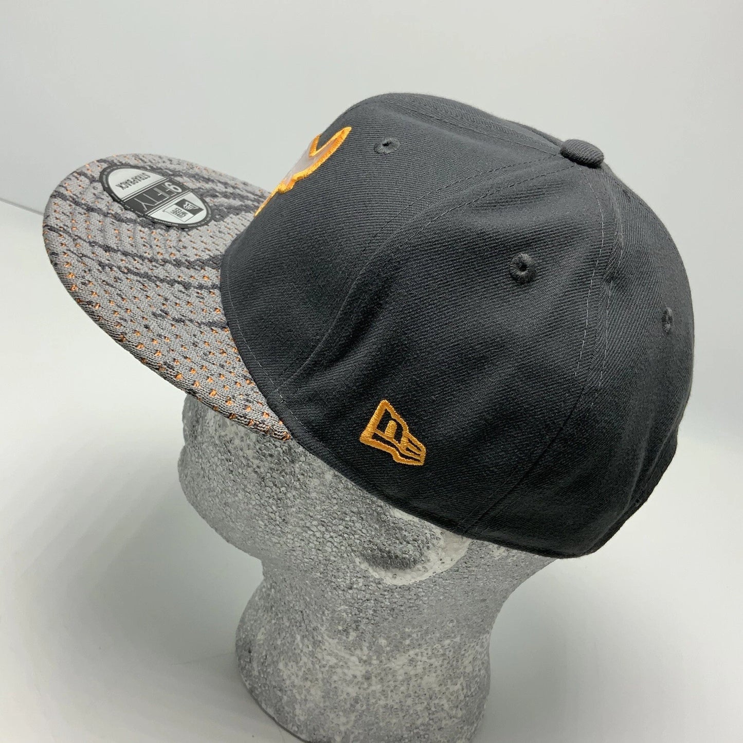 New Era Cap NBA Chicago Bulls Black Grey Animal Print 9FIFTY Strapback Hat