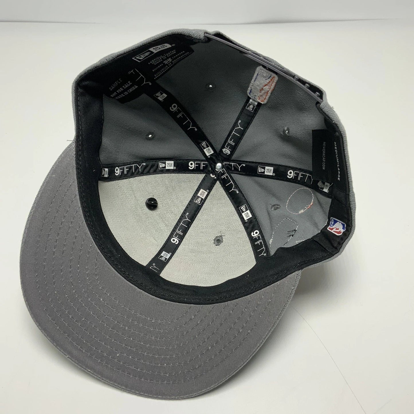 Men's New Era Cap Grey | Orange NY Knicks 9FIFTY NBA LIMITED EDITION
