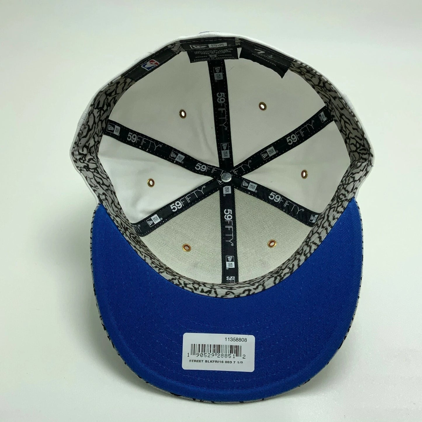 New Era Cap NBA All Chicago White Cement Print 59FIFTY Hat