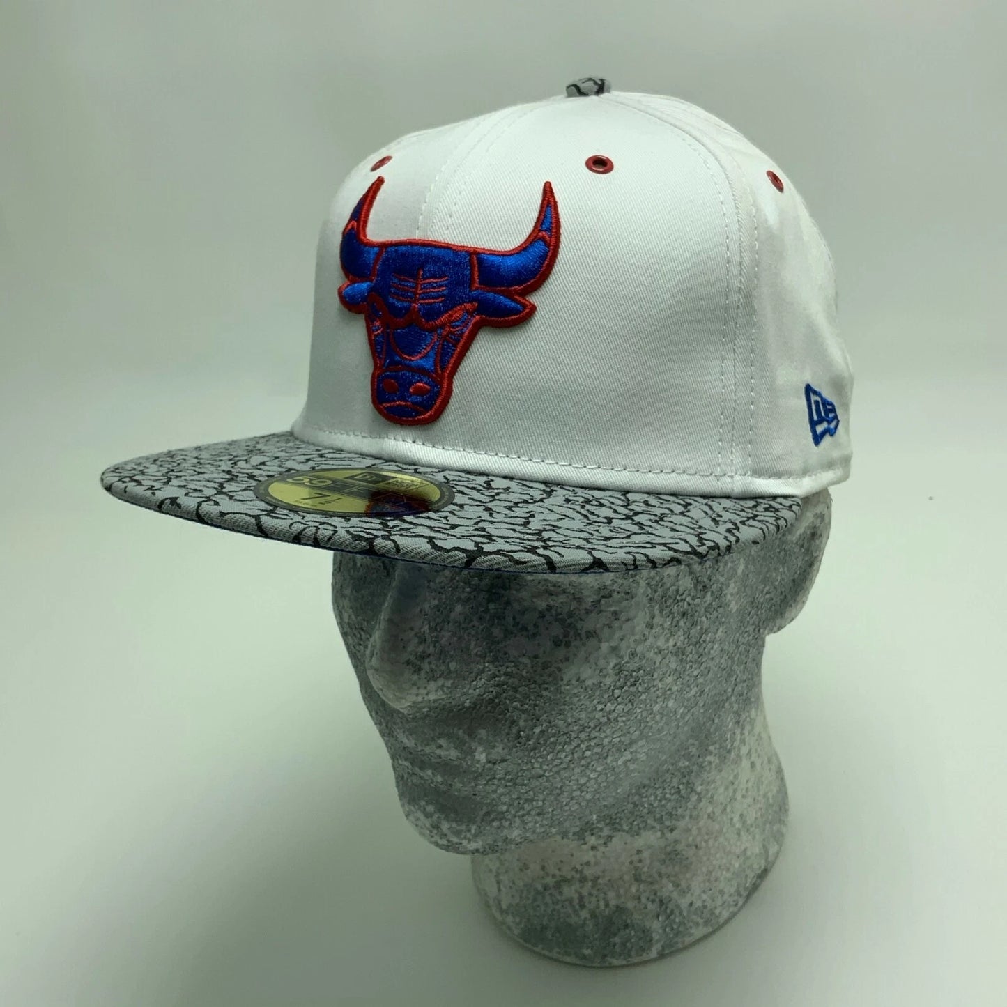 New Era Cap NBA All Chicago White Cement Print 59FIFTY Hat