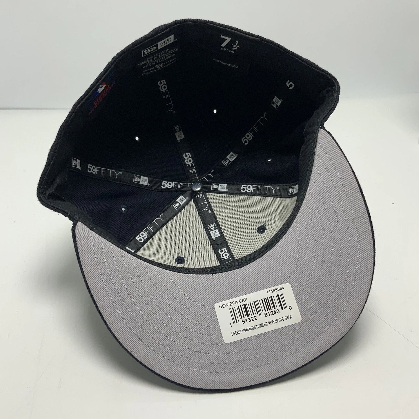 New Era Cap MLB NY Yankees Navy The Bronx New York 59FIFTY Hat