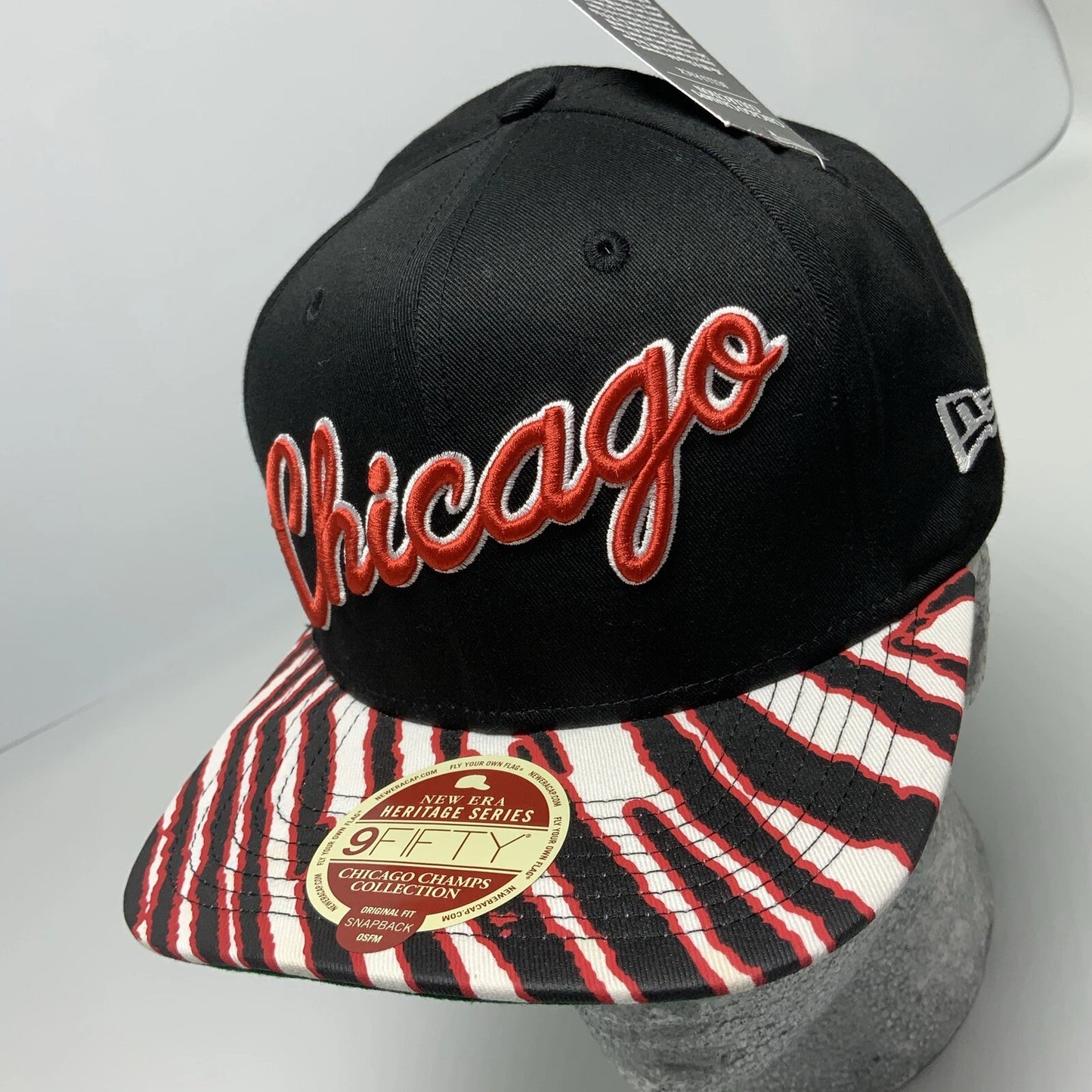 New Era Cap NBA Chicago Bulls World Champion 1991 Black 9FIFTY Snapback Hat