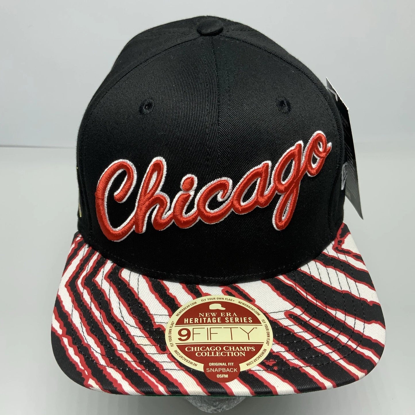 New Era Cap NBA Chicago Bulls World Champion 1991 Black 9FIFTY Snapback Hat