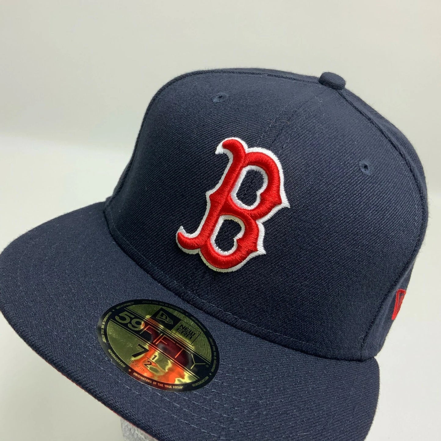 New Era Cap MLB Boston Red Sox Navy Red 59FIFTY Hat