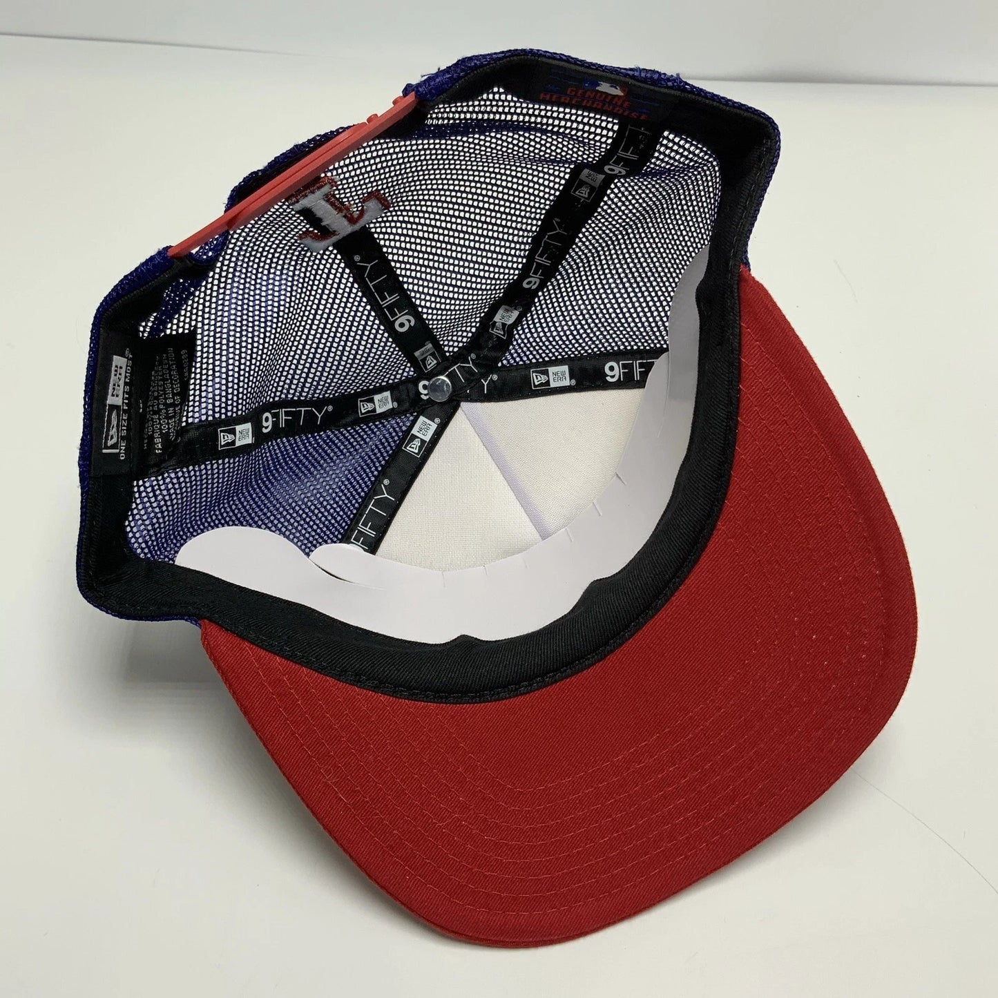 New Era Cap MLB Spring Training Red White Navy 9FIFTY Snapback Hat