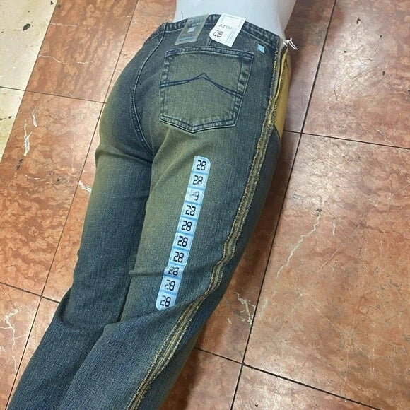 Women's Azzure Vintage Blue Denim Pants