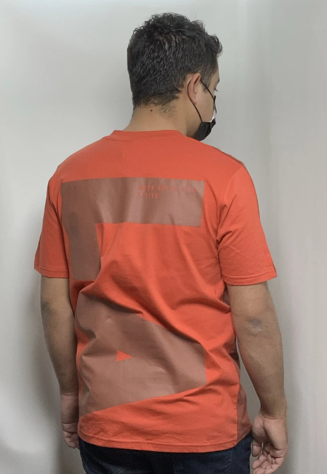 Men's Fila Rust Short Sleeve Tee Shirt