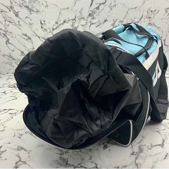Men's Fila Black | Lt. Blue | White Duffle Bag