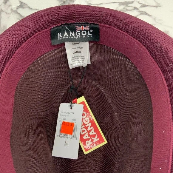 Men’s Burgundy Tropic Player Hat