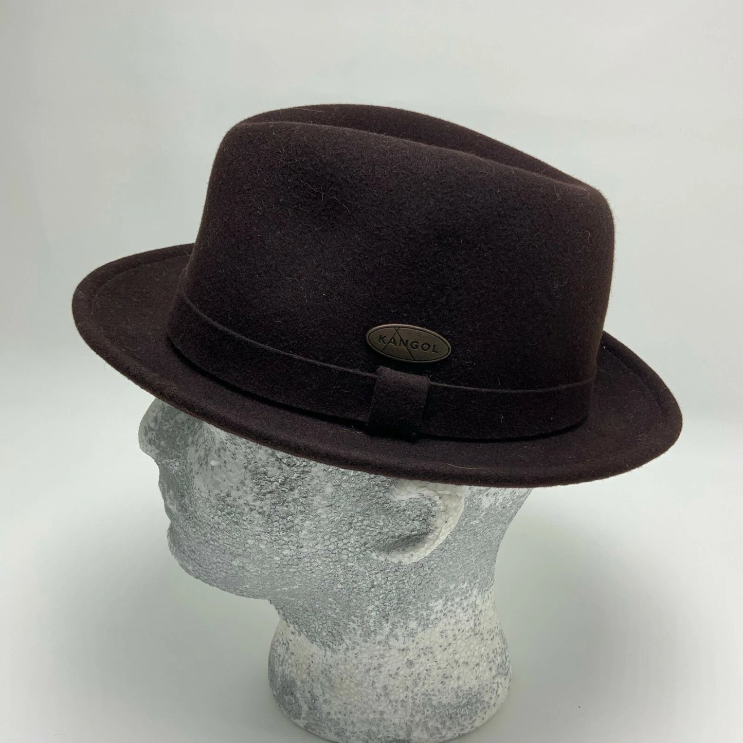 Men's Kangol Lite Felt Hiro Trilby Medium Burgundy