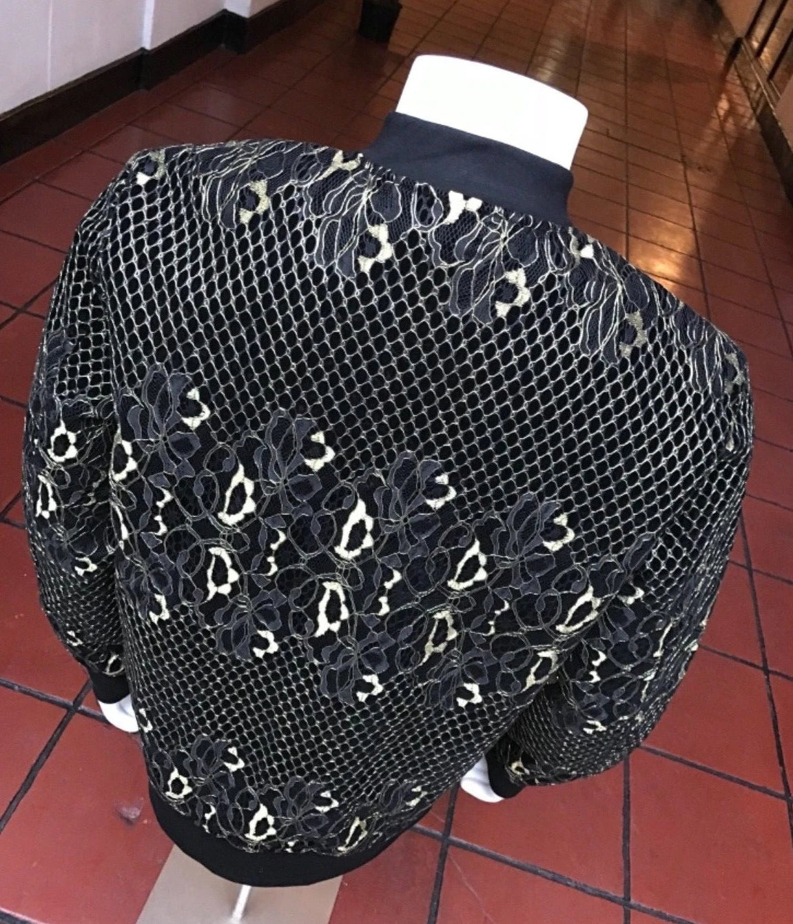 Men's Fashion Black | Gold Jacket