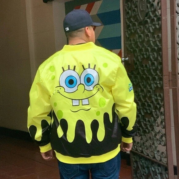 Men’s SpongeBod Drip Lightweight Satin Jacket