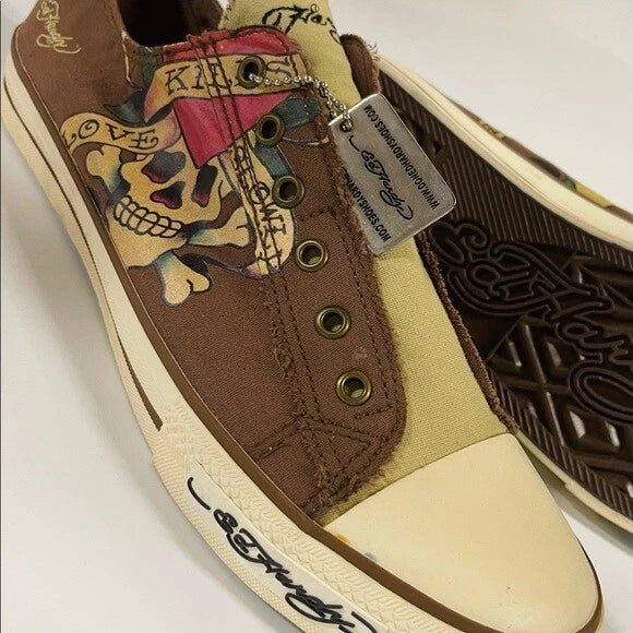Men’s Ed Hardy Brown Sneakers