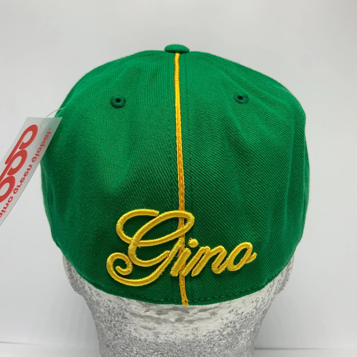 Gino Green Global Kelly Green Yellow Teal Studded 59FIFTY Hat