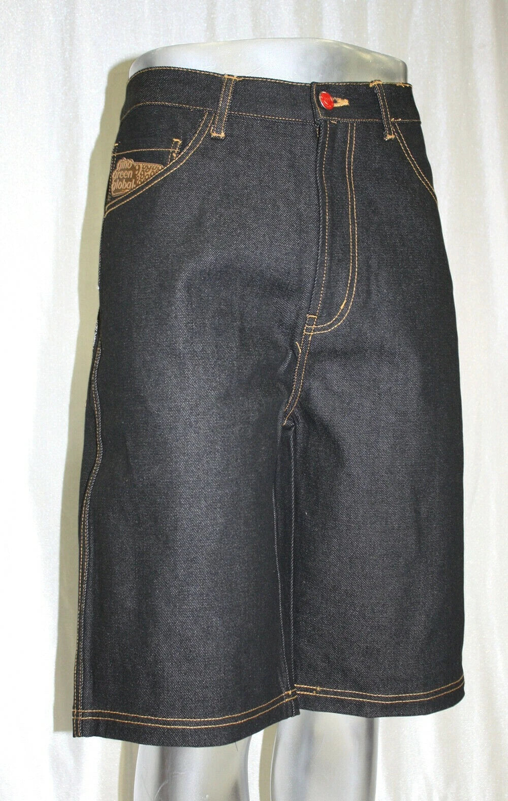 Men's Black Fashion Casual Denim Short