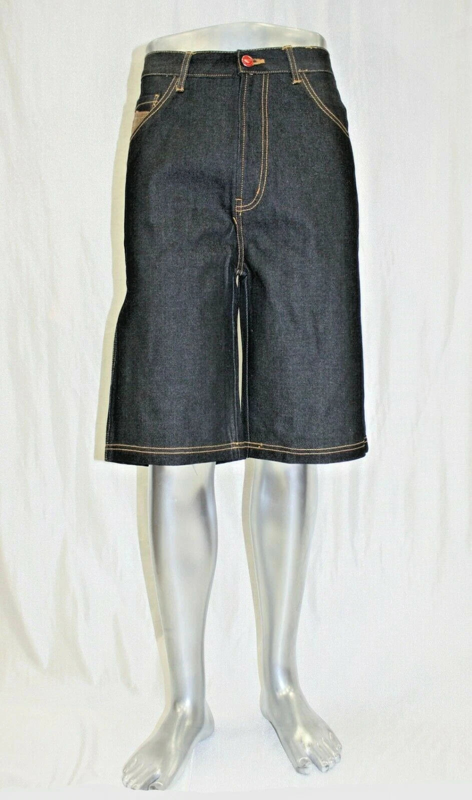 Men's Black Fashion Casual Denim Short