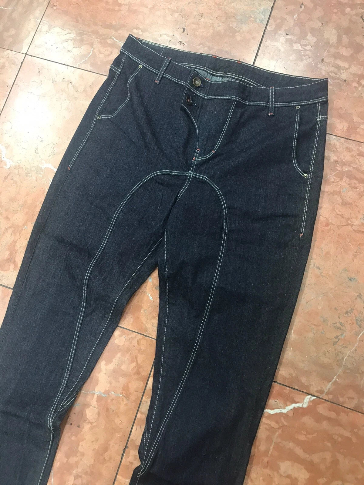 Men's Sinclair Dark Blue Fashion Denim Pants