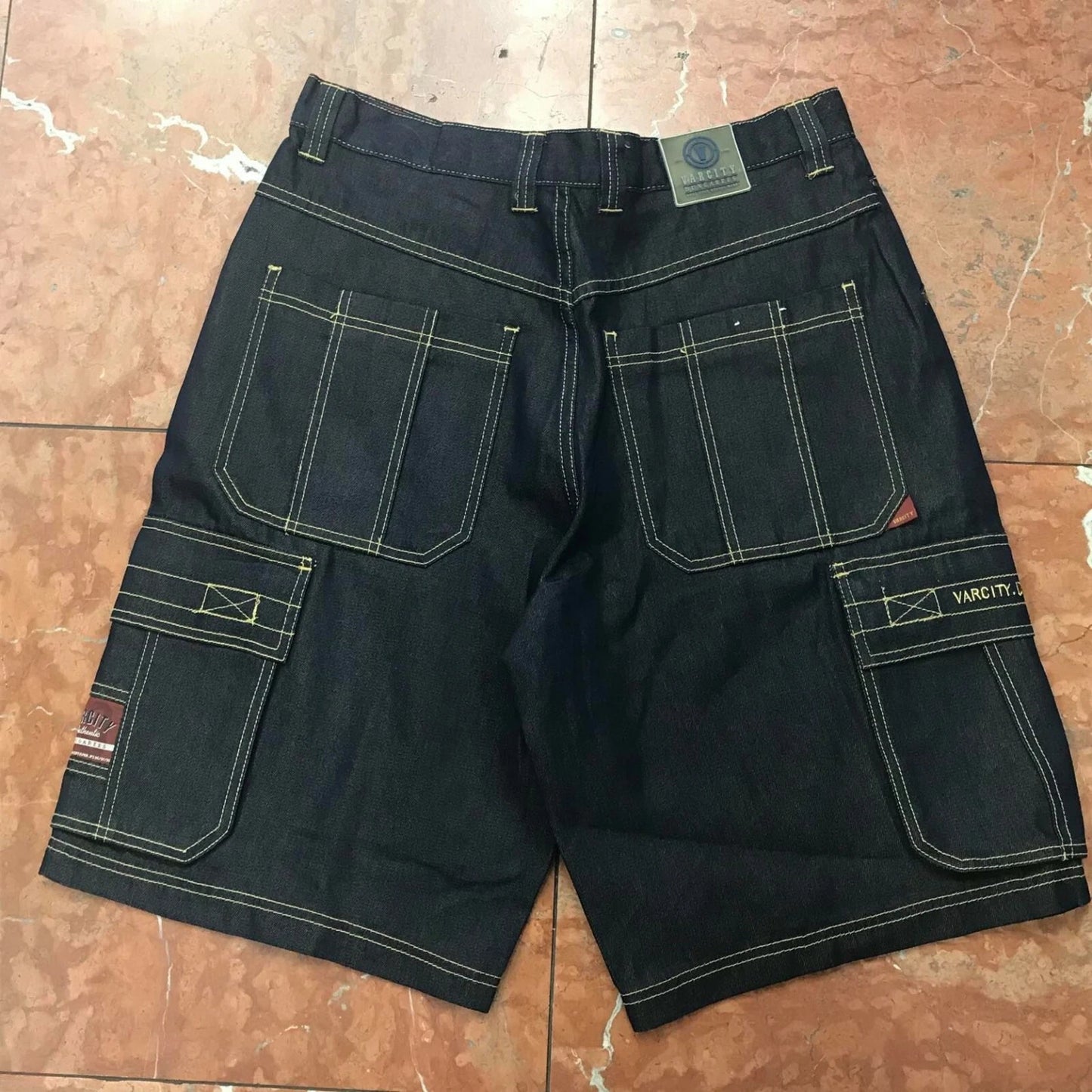 Men's Varcity Dark Blue Short